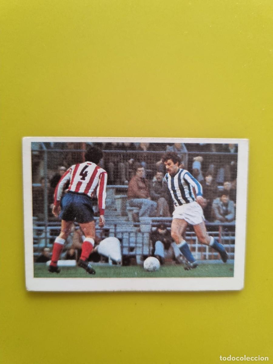 Cromos de f&uacute;tbol: LIGA ESTE 80 81 1980 1981 NUNCA PEGADO SIN PEGAR FUTBOLISTAS EN ACCION N&ordm;32 SATRUSTEGUI AR1026