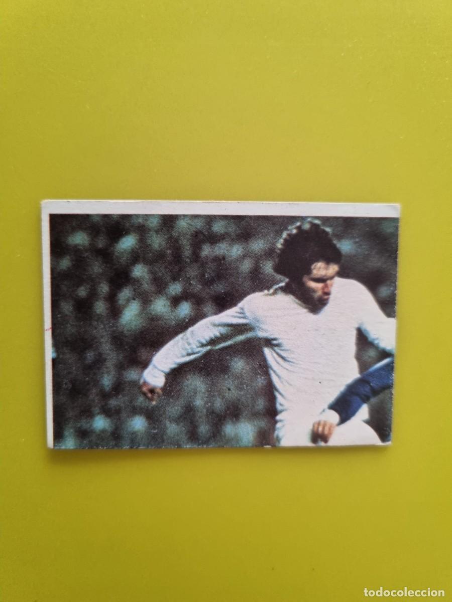 Cromos de f&uacute;tbol: LIGA ESTE 80 81 1980 1981 NUNCA PEGADO SIN PEGAR FUTBOLISTAS EN ACCION N&ordm;34 KEEGAN SANTILLANA AR1026