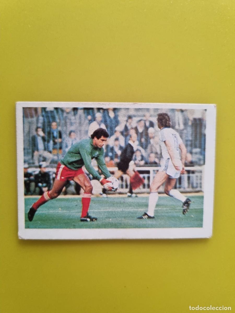 Cromos de f&uacute;tbol: LIGA ESTE 80 81 1980 1981 NUNCA PEGADO SIN PEGAR FUTBOLISTAS EN ACCION N&ordm;38 PETER SHILTON AR1026