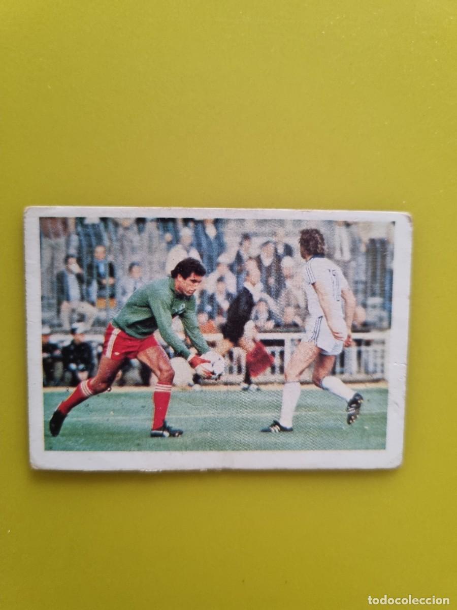 Cromos de f&uacute;tbol: LIGA ESTE 80 81 1980 1981 NUNCA PEGADO SIN PEGAR FUTBOLISTAS EN ACCION N&ordm;38 PETER SHILTON AR1026