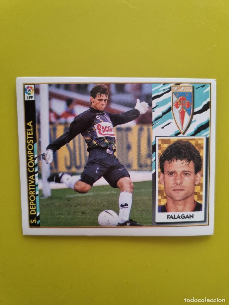 Cromos de f&uacute;tbol: LIGA ESTE 97 98 1997 1998 NUNCA PEGADO SIN PEGAR FALAGAN SC COMPOSTELA AR1026