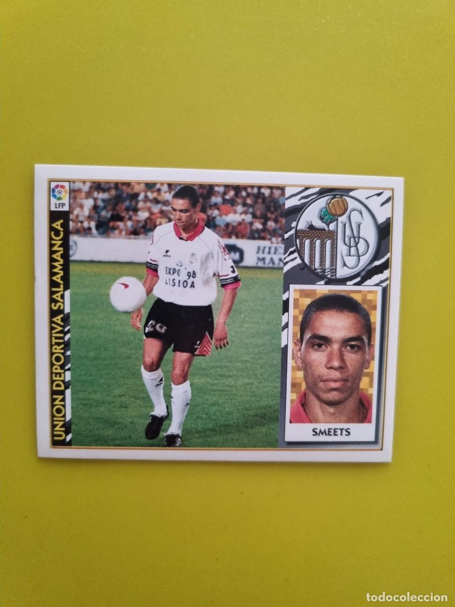Cromos de f&uacute;tbol: LIGA ESTE 97 98 1997 1998 NUNCA PEGADO SIN PEGAR SMEETS FICHAJE N&ordm;27 UD SALAMANCA AR1026