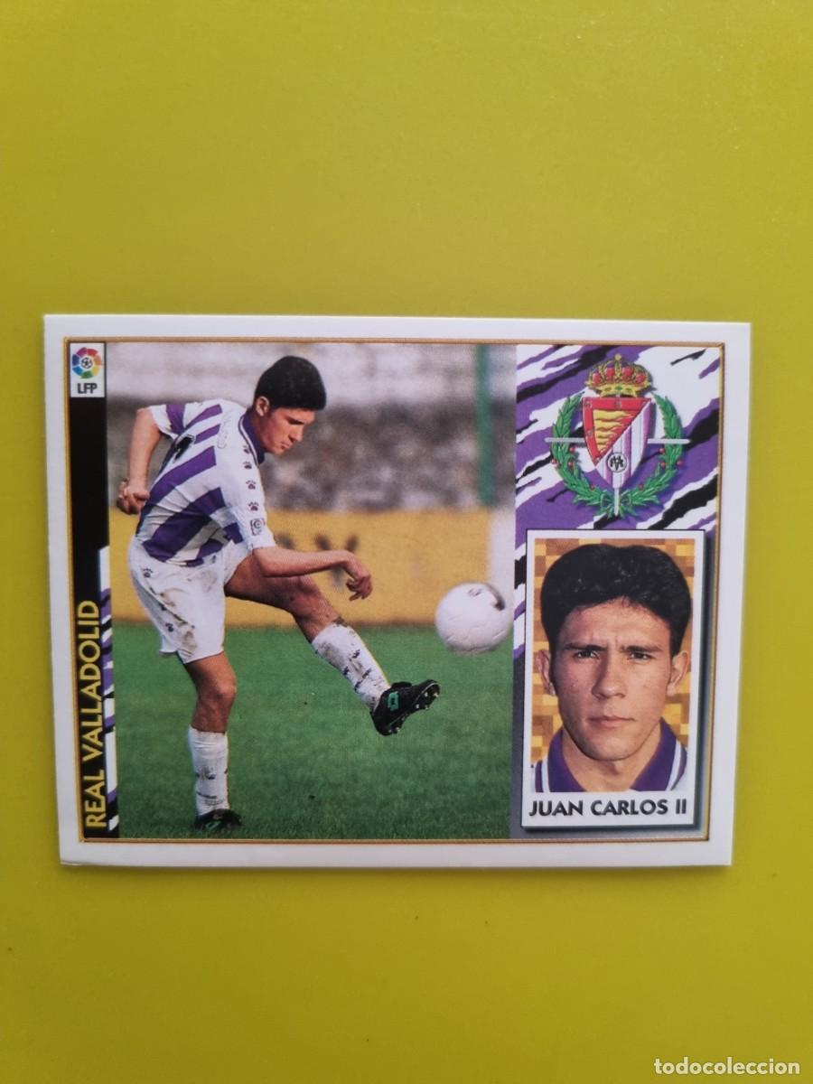Cromos de f&uacute;tbol: LIGA ESTE 97 98 1997 1998 NUNCA PEGADO SIN PEGAR JUAN CARLOS II FICHAJE N&ordm;4 VALLADOLID AR1026