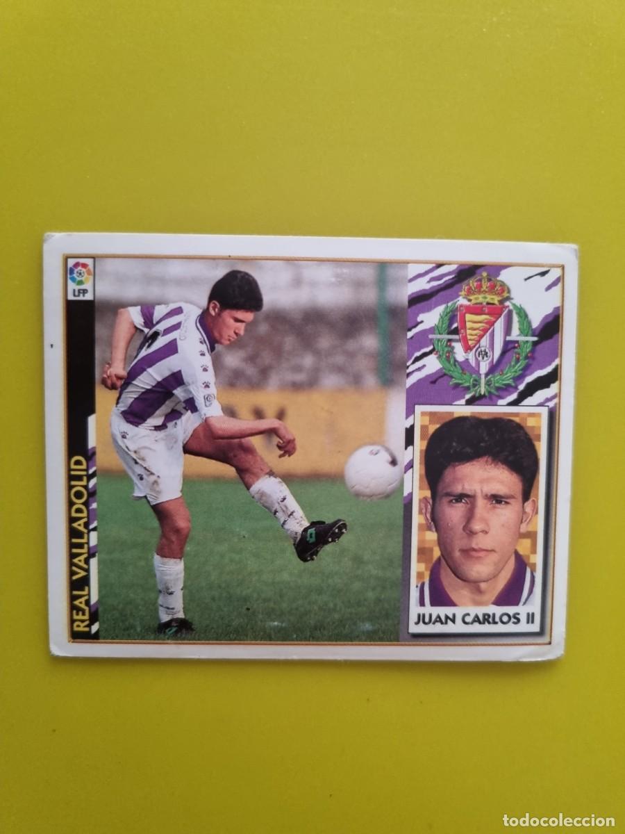 Cromos de f&uacute;tbol: LIGA ESTE 97 98 1997 1998 NUNCA PEGADO SIN PEGAR JUAN CARLOS II FICHAJE N&ordm;4 VALLADOLID AR1026