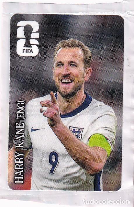 Cromos de f&uacute;tbol: Fifa World Cup 2026 Mundial 26 Coca Cola CC 11 Harry Kane Inglaterra