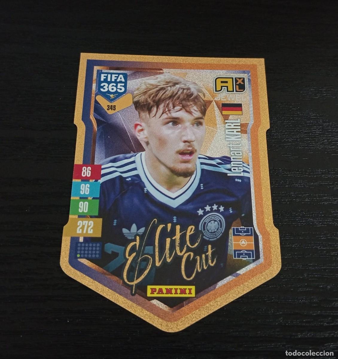 Cromos de f&uacute;tbol: -ADRENALYN FIFA 365 2027 : 345 LENNART KARL ( ALEMANIA ) -- ELITE CUP --