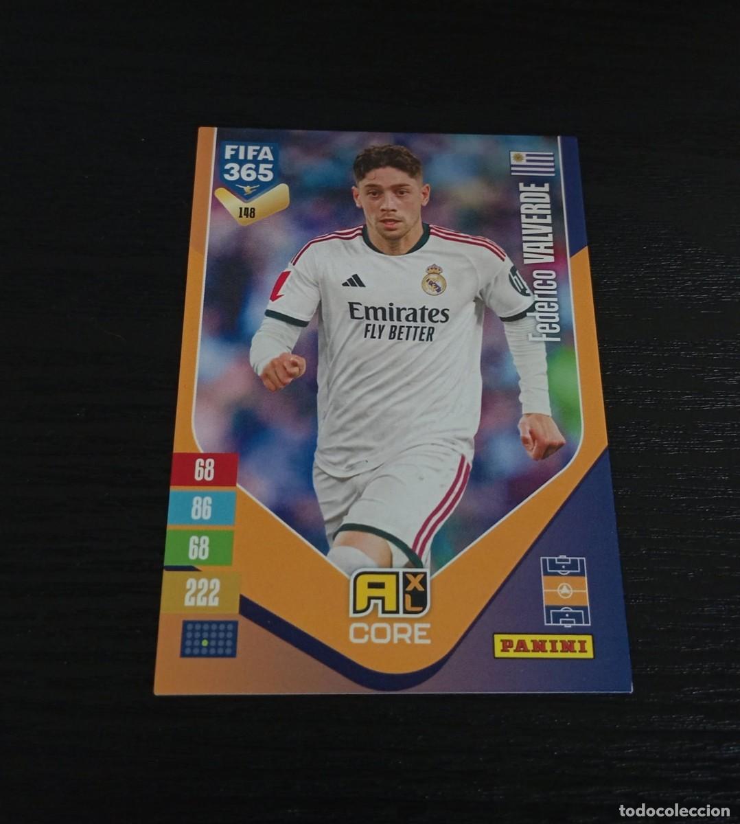 Cromos de f&uacute;tbol: -ADRENALYN FIFA 365 2027 : 148 FEDE VALVERDE ( REAL MADRID )