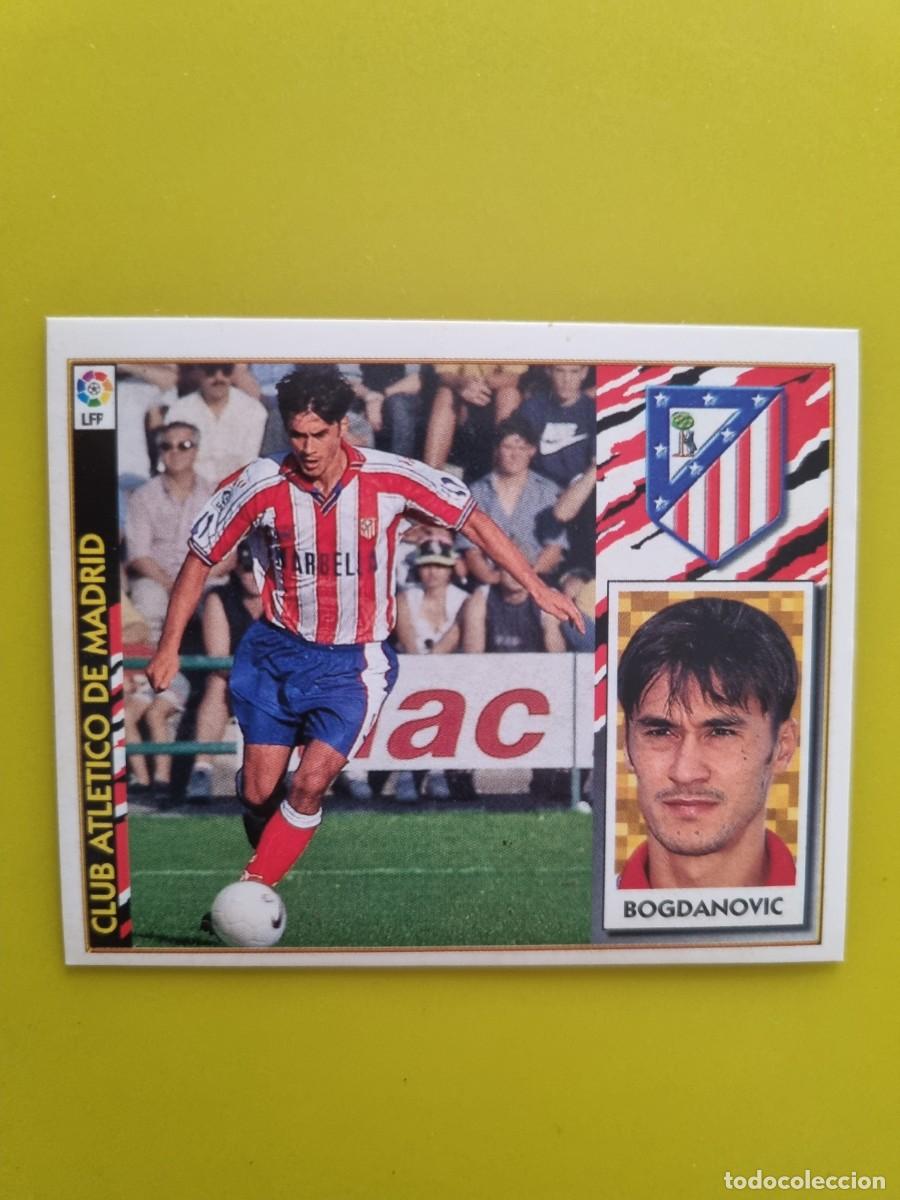Cromos de f&uacute;tbol: LIGA ESTE 97 98 1997 1998 NUNCA PEGADO SIN PEGAR BOGDANOVIC COLOCA AT DE MADRID AR1026