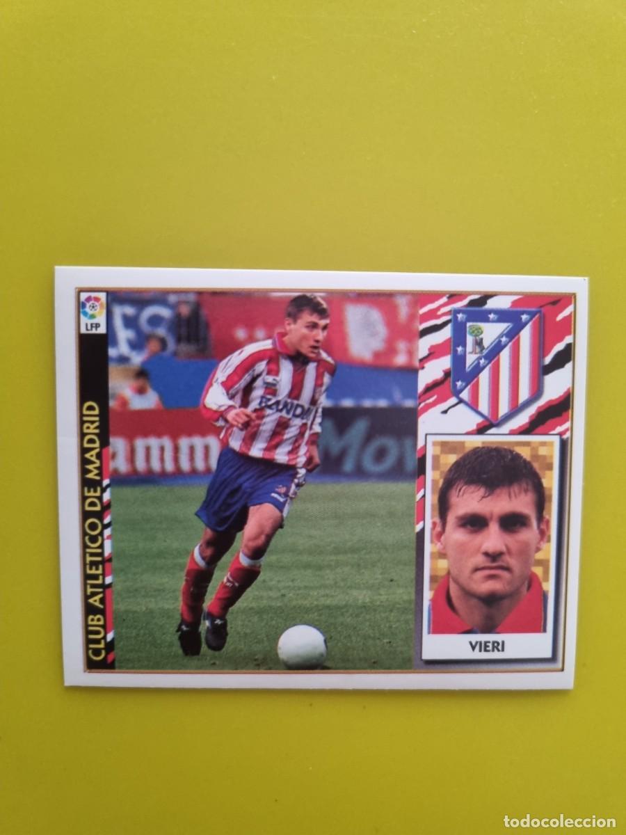 Cromos de f&uacute;tbol: LIGA ESTE 97 98 1997 1998 NUNCA PEGADO SIN PEGAR VIERI COLOCA AT DE MADRID AR1026