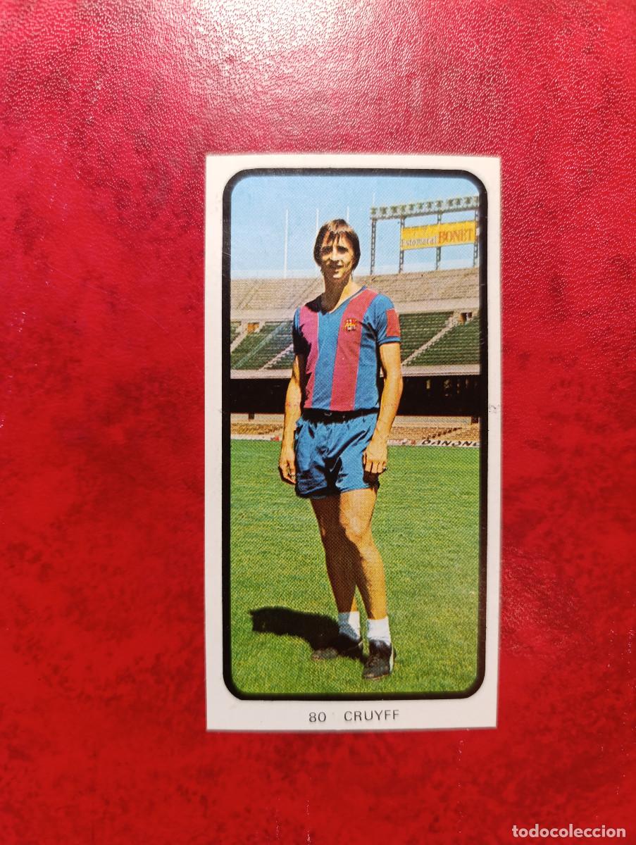Cromos de f&uacute;tbol: CRUYFF. CROMO CRUYFF N&ordm; 80, RUIZ ROMERO 1973 1974 ( 73-74). SIN PEGAR. VER DETENIDAMENTE FOTOGRAF&Iacute;AS