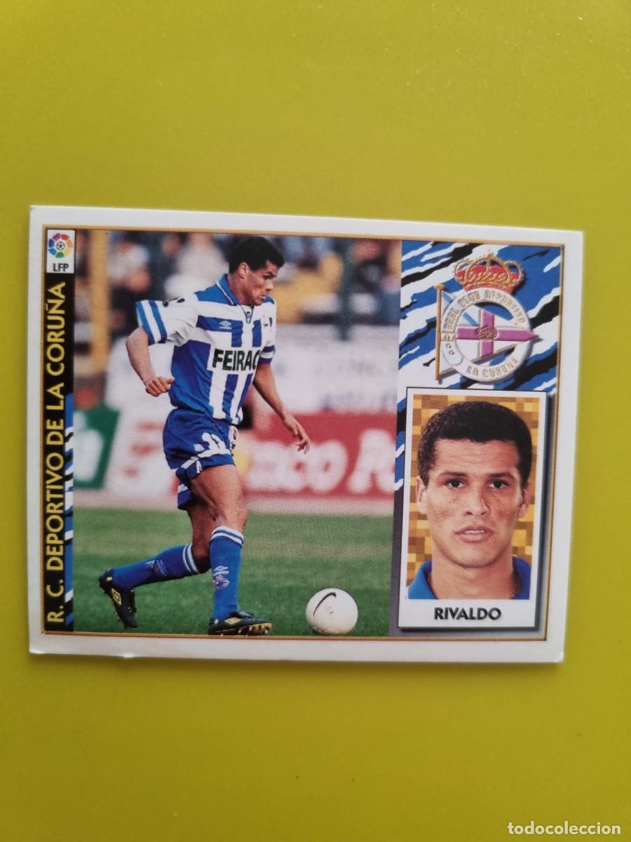 Figurine di Calcio: CROMO LIGA ESTE 97 98 1997 1998 NUNCA PEGADO SIN PEGAR RIVALDO RD A CORU&Ntilde;A AR1026