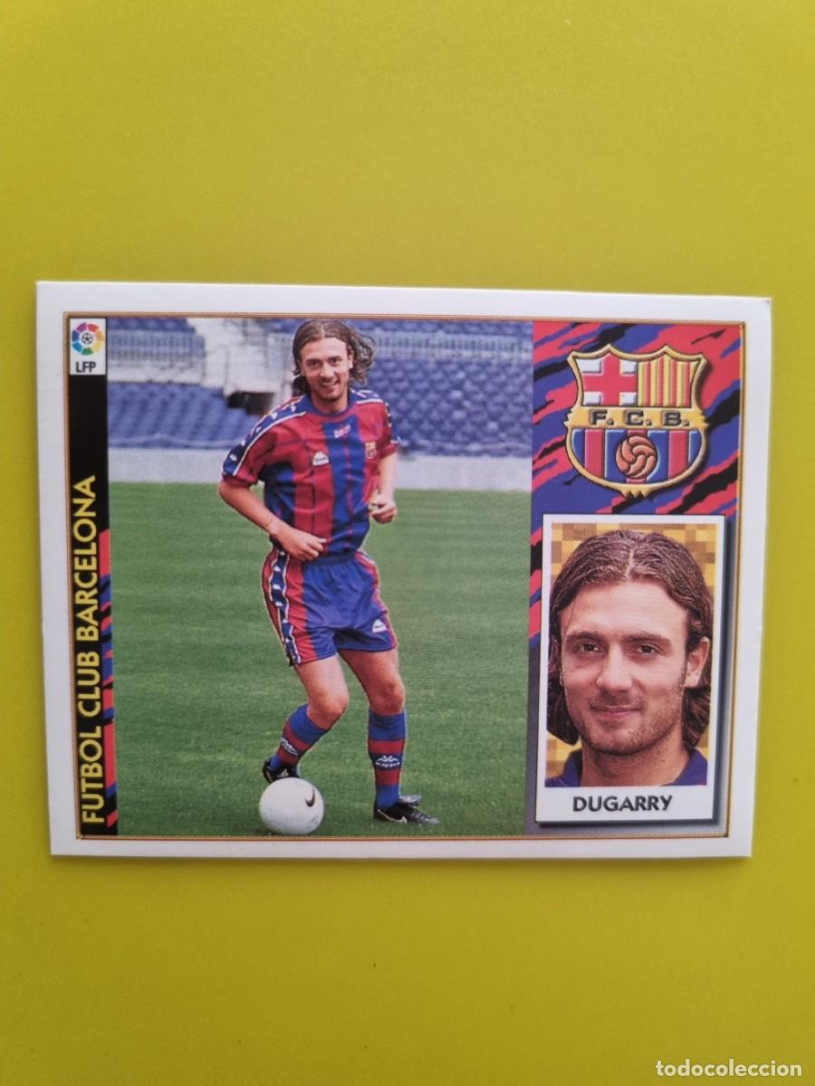 Fu&szlig;ball-Sticker: CROMO LIGA ESTE 97 98 1997 1998 NUNCA PEGADO SIN PEGAR DUGARRY FICHAJE N&ordm;8 FC BARCELONA AR1026