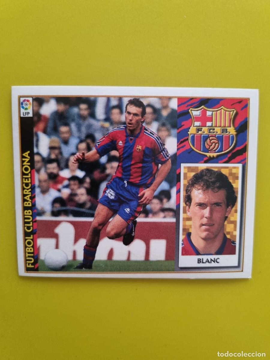 Fu&szlig;ball-Sticker: CROMO LIGA ESTE 97 98 1997 1998 NUNCA PEGADO SIN PEGAR BLANC FC BARCELONA AR1026