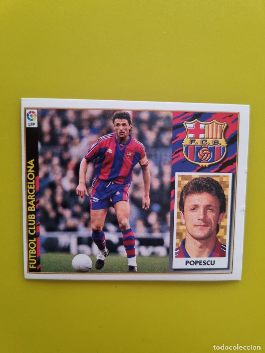 Fu&szlig;ball-Sticker: CROMO LIGA ESTE 97 98 1997 1998 NUNCA PEGADO SIN PEGAR POPESCU FC BARCELONA AR1026