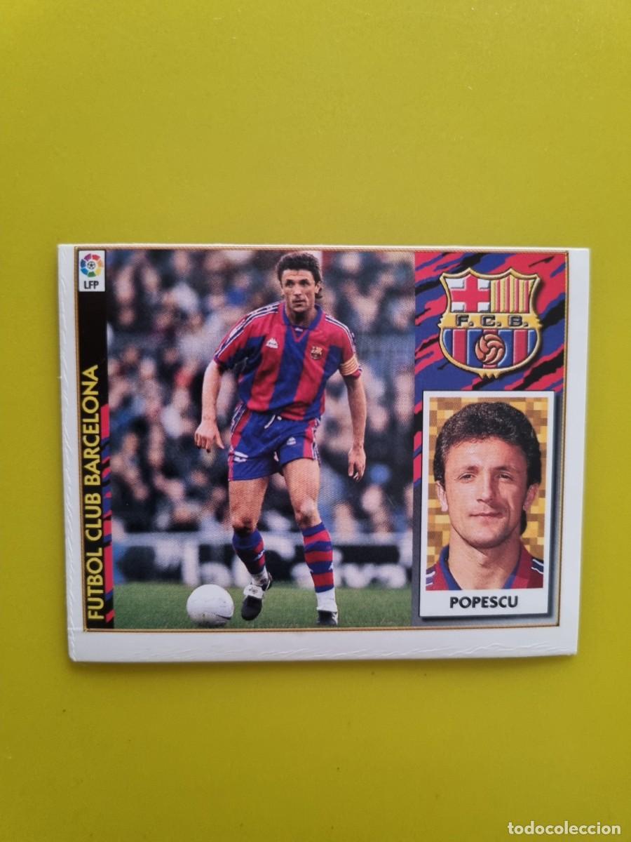 Fu&szlig;ball-Sticker: CROMO LIGA ESTE 97 98 1997 1998 NUNCA PEGADO SIN PEGAR POPESCU FC BARCELONA AR1026