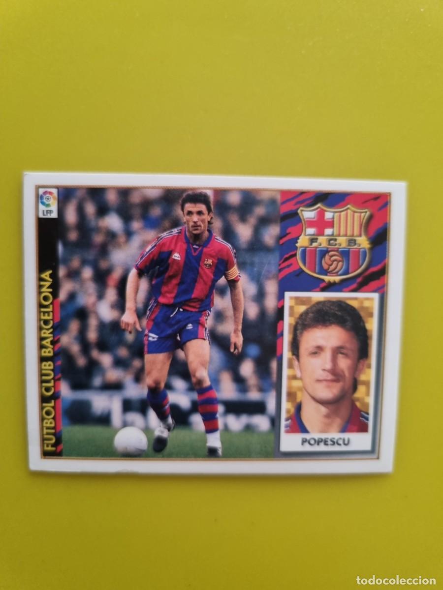 Fu&szlig;ball-Sticker: CROMO LIGA ESTE 97 98 1997 1998 NUNCA PEGADO SIN PEGAR POPESCU FC BARCELONA AR1026