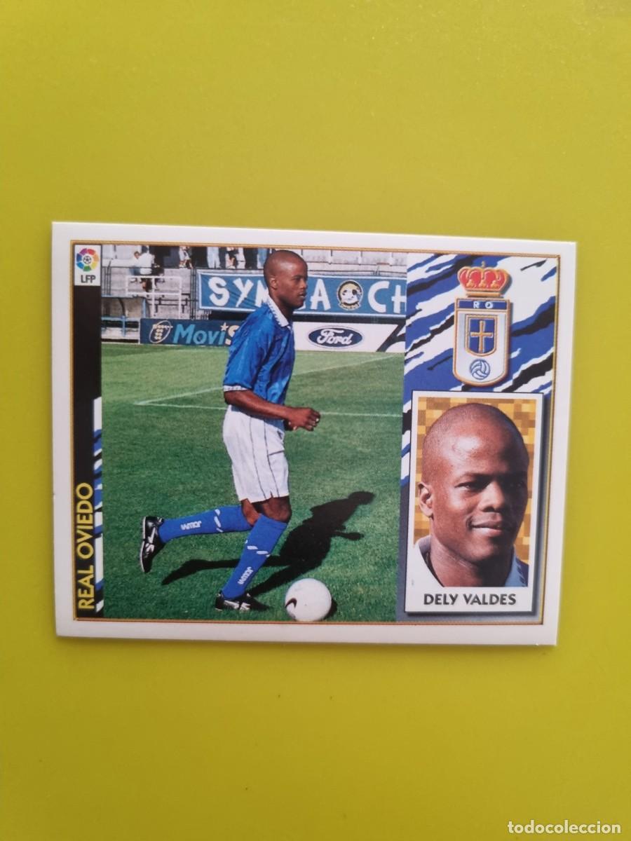 Fu&szlig;ball-Sticker: CROMO LIGA ESTE 97 98 1997 1998 NUNCA PEGADO SIN PEGAR DELY VALDES COLOCA REAL OVIEDO AR1026