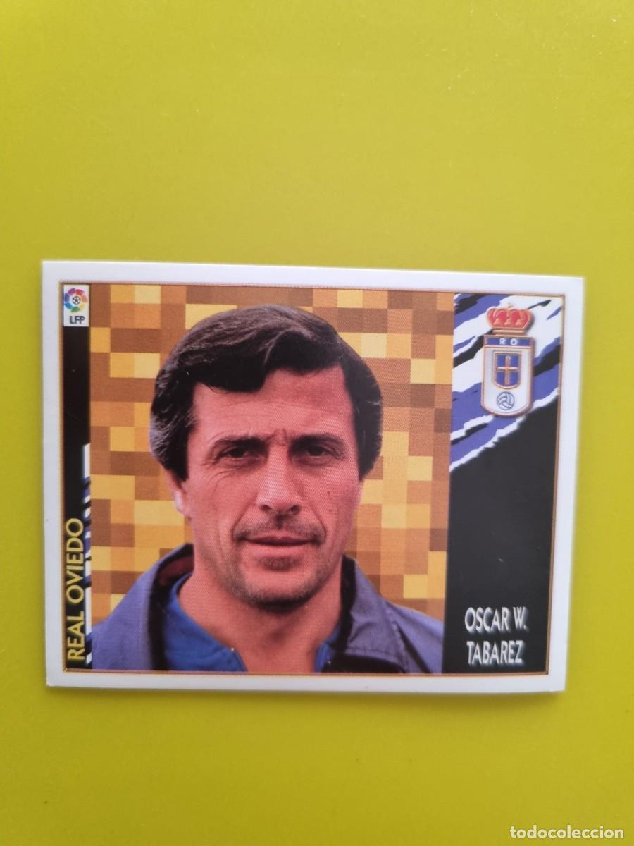 Cromos de f&uacute;tbol: CROMO LIGA ESTE 97 98 1997 1998 NUNCA PEGADO SIN PEGAR TABAREZ ENTRENADOR REAL OVIEDO AR1026