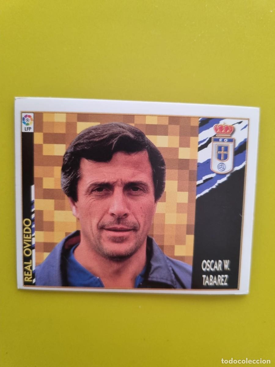 Cromos de f&uacute;tbol: CROMO LIGA ESTE 97 98 1997 1998 NUNCA PEGADO SIN PEGAR TABAREZ ENTRENADOR REAL OVIEDO AR1026
