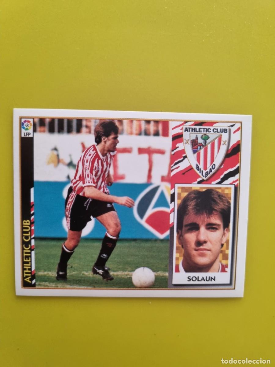 Cromos de Futebol: CROMO LIGA ESTE 97 98 1997 1998 NUNCA PEGADO SIN PEGAR SOLAUN COLOCA ATH BILBAO AR1026