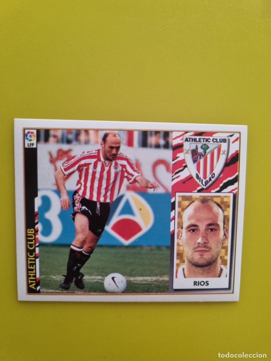 Cromos de Futebol: CROMO LIGA ESTE 97 98 1997 1998 NUNCA PEGADO SIN PEGAR RIOS FICHAJE N&ordm;18 ATH BILBAO AR1026
