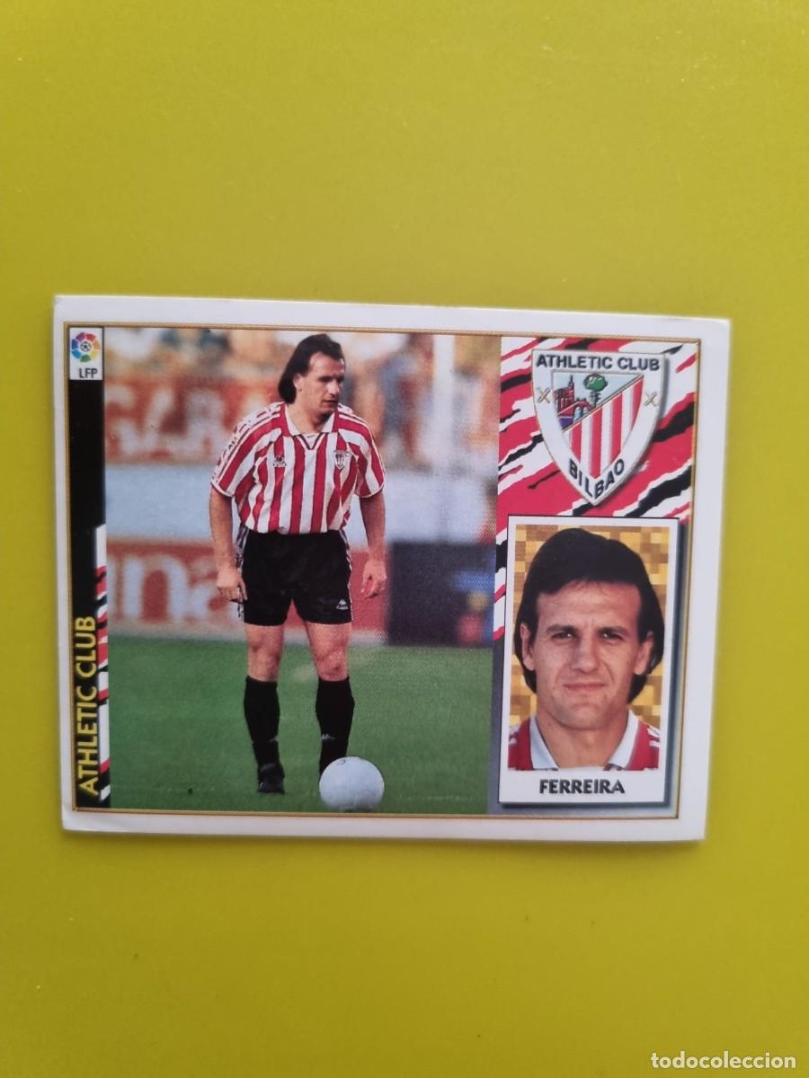 Cromos de Futebol: CROMO LIGA ESTE 97 98 1997 1998 NUNCA PEGADO SIN PEGAR FERREIRA FICHAJE N&ordm;10 ATH BILBAO AR1026