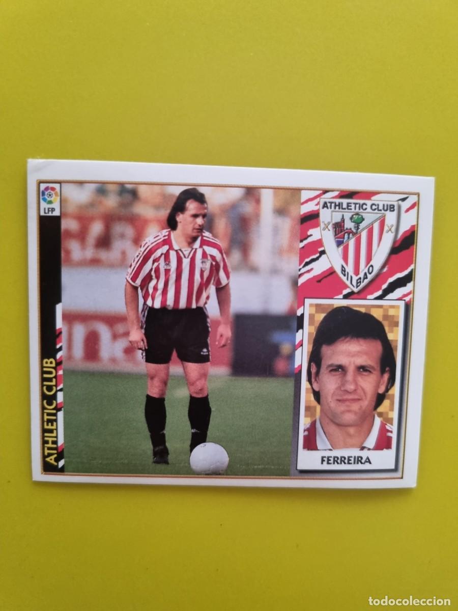 Cartes &agrave; collectionner de Football: CROMO LIGA ESTE 97 98 1997 1998 NUNCA PEGADO SIN PEGAR FERREIRA FICHAJE N&ordm;10 ATH BILBAO AR1026