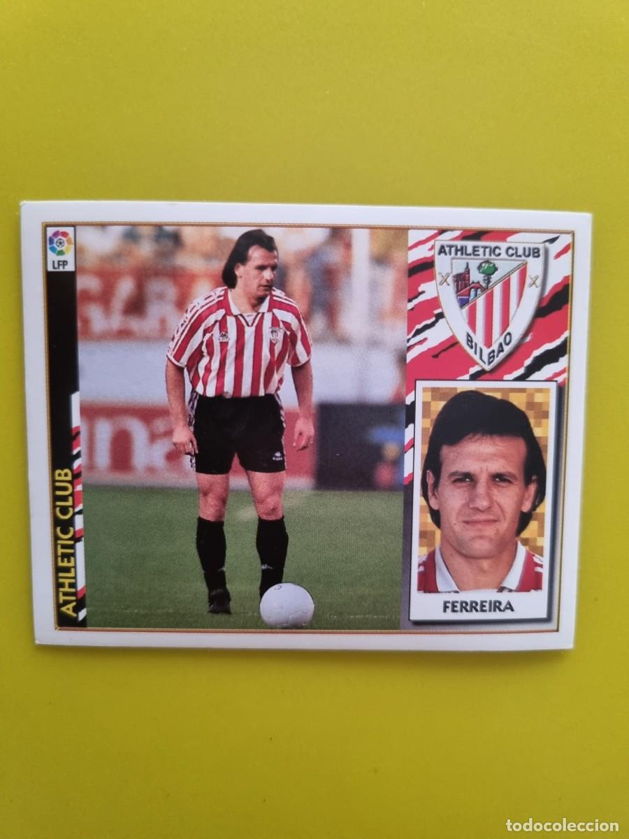 Cartes &agrave; collectionner de Football: CROMO LIGA ESTE 97 98 1997 1998 NUNCA PEGADO SIN PEGAR FERREIRA FICHAJE N&ordm;10 ATH BILBAO AR1026