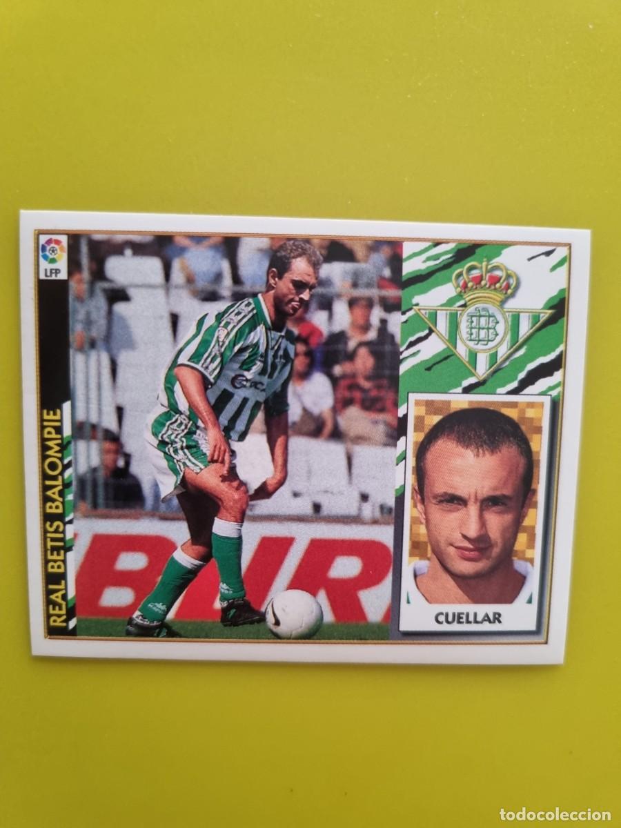 Cromos de Futebol: CROMO LIGA ESTE 97 98 1997 1998 NUNCA PEGADO SIN PEGAR CUELLAR COLOCA REAL BETIS AR1026