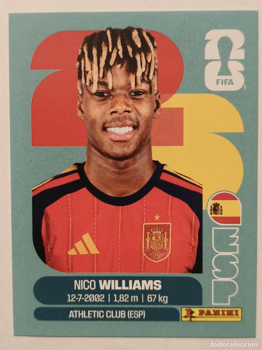 Cromos de Futebol: #ESP 17 WILLIAMS (ESPA&Ntilde;A) MUNDIAL 2026 PANINI