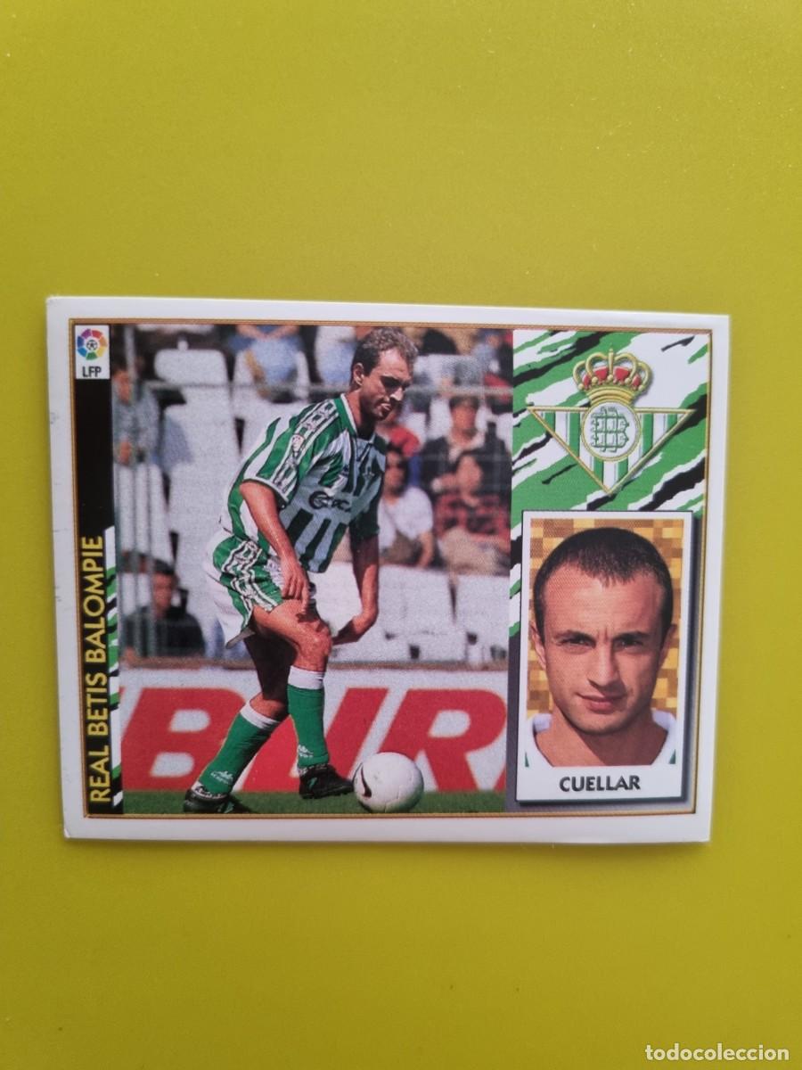 Cromos de Futebol: CROMO LIGA ESTE 97 98 1997 1998 NUNCA PEGADO SIN PEGAR CUELLAR COLOCA REAL BETIS AR1026
