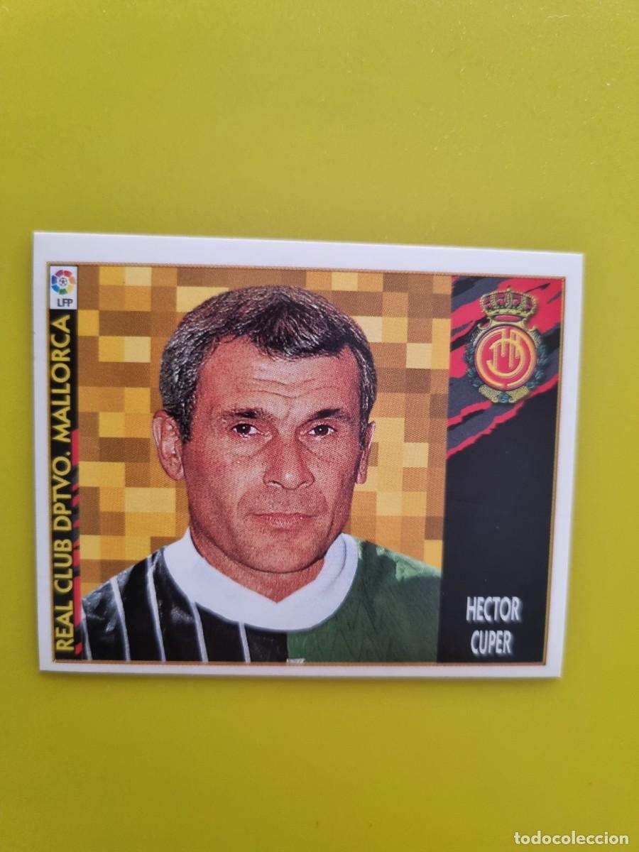 Cromos de Futebol: CROMO LIGA ESTE 97 98 1997 1998 NUNCA PEGADO SIN PEGAR HECTOR CUPER ENTRENADOR RCD MALLORCA AR1026