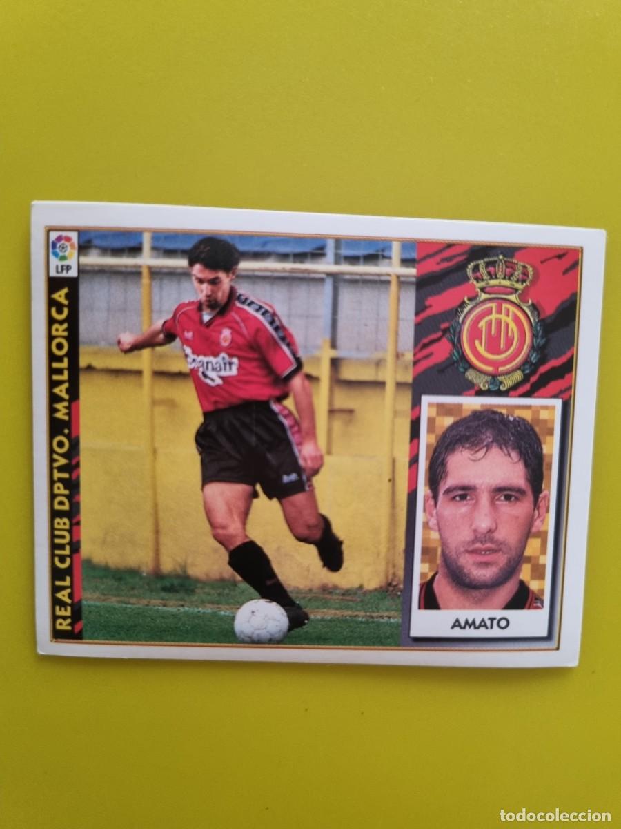 Fu&szlig;ball-Sticker: CROMO LIGA ESTE 97 98 1997 1998 NUNCA PEGADO SIN PEGAR AMATO COLOCA RCD MALLORCA AR1026