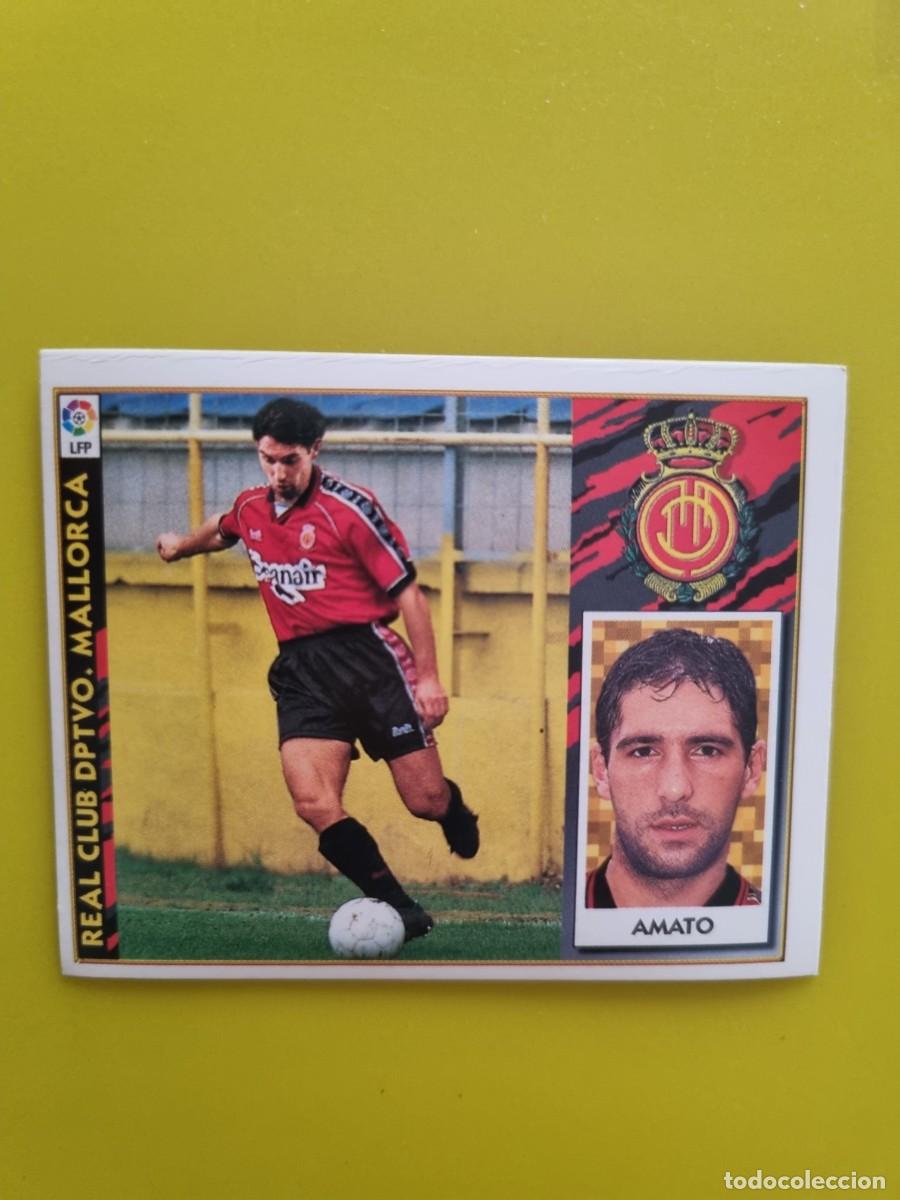 Cromos de f&uacute;tbol: CROMO LIGA ESTE 97 98 1997 1998 NUNCA PEGADO SIN PEGAR AMATO COLOCA RCD MALLORCA AR1026