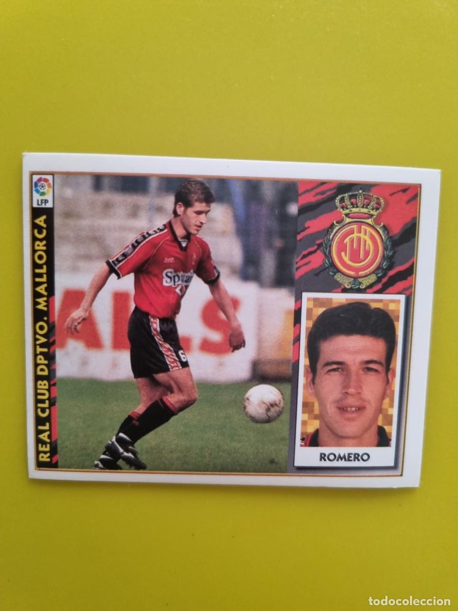 Cromos de f&uacute;tbol: CROMO LIGA ESTE 97 98 1997 1998 NUNCA PEGADO SIN PEGAR ROMERO COLOCA RCD MALLORCA AR1026