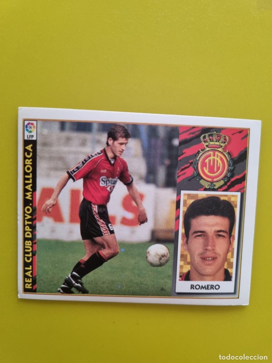 Cromos de f&uacute;tbol: CROMO LIGA ESTE 97 98 1997 1998 NUNCA PEGADO SIN PEGAR ROMERO COLOCA RCD MALLORCA AR1026