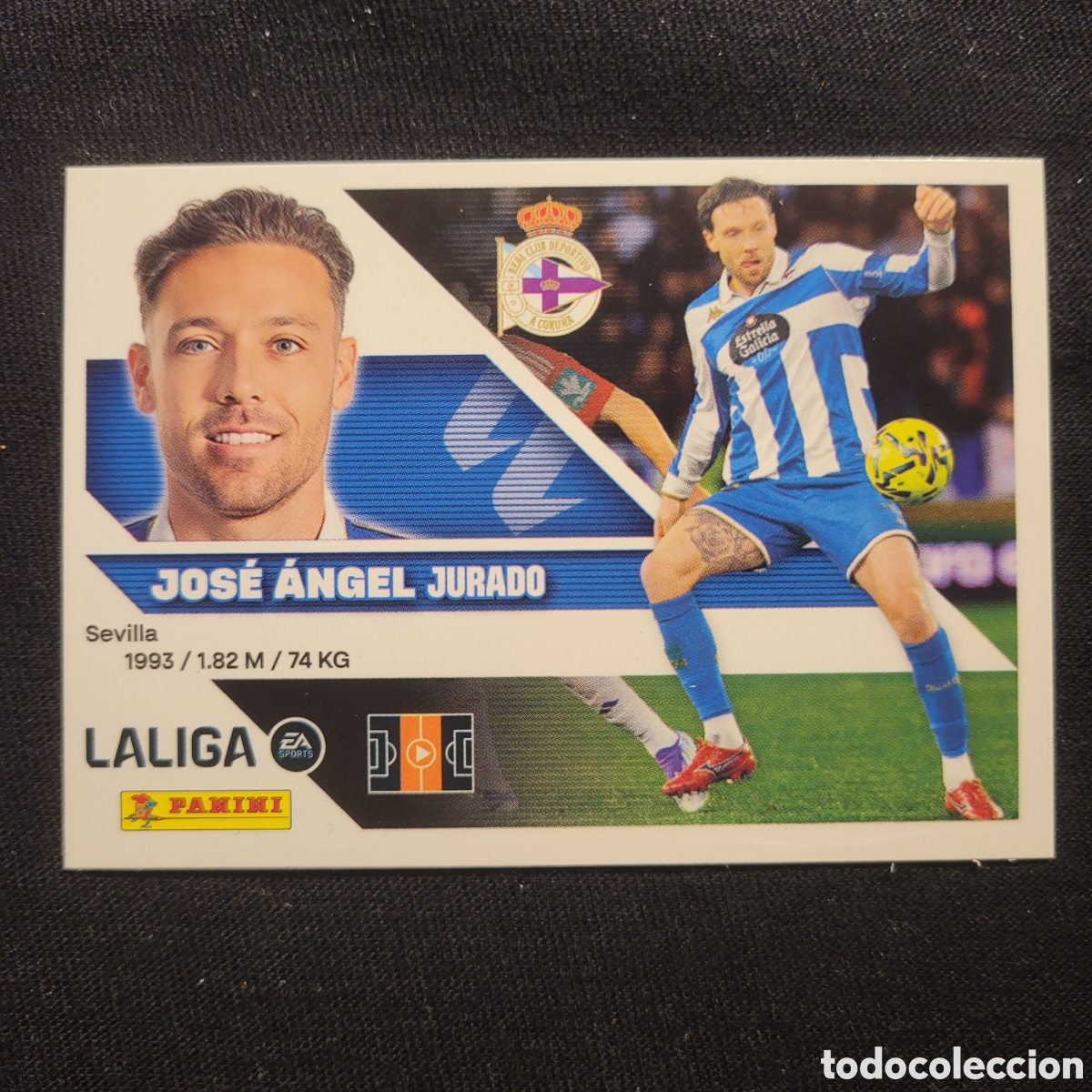 Cromos de f&uacute;tbol: 14 Jose Angel Jurad&oacute; RC Deportivo / La Liga Este 2026