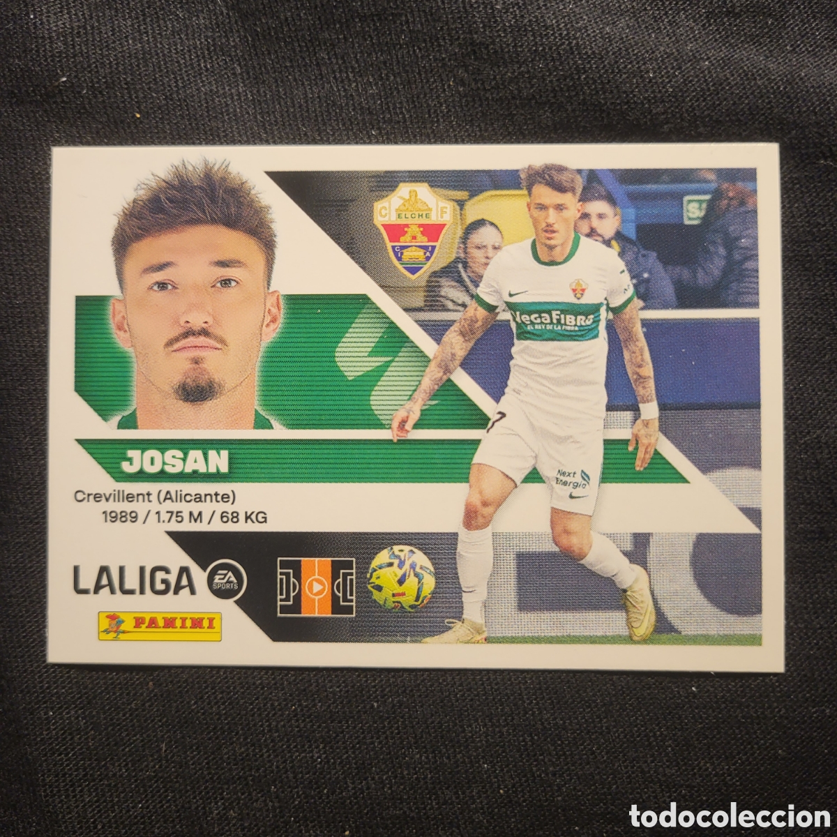 Cromos de f&uacute;tbol: 15 Josan Elche FC / La Liga Este 2026