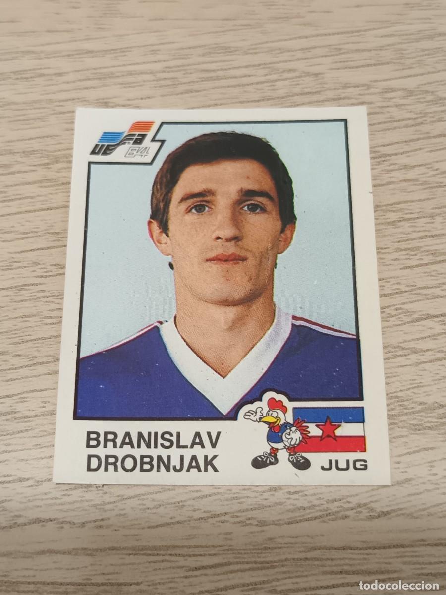 Cromos de f&uacute;tbol: EURO 84 PANINI 115 DROBNJAK YUGOSLAVIA RECUPERADO