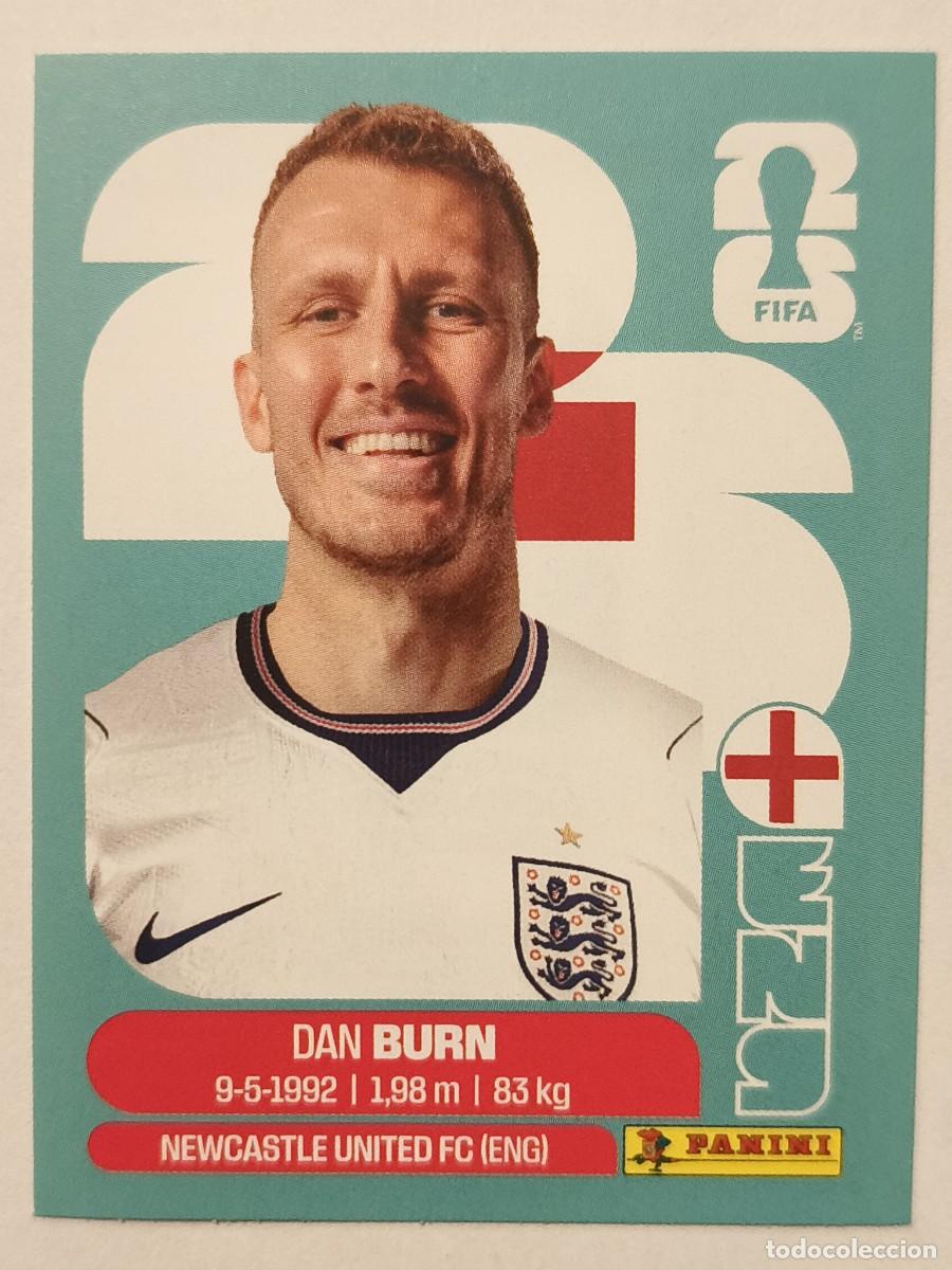 Cromos de f&uacute;tbol: #ENG8 BURN (INGLATERRA) MUNDIAL 2026 PANINI