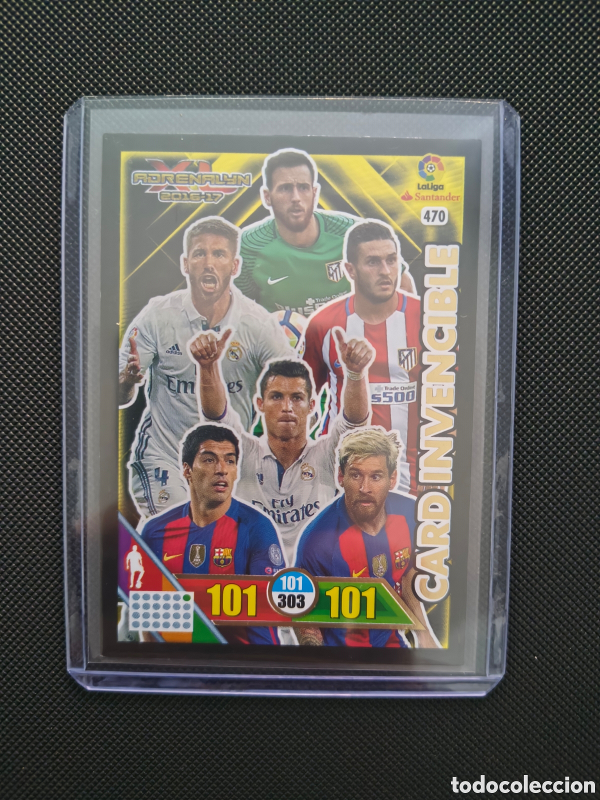Cromos de f&uacute;tbol: CARD INVENCIBLE #470 ADRENALYN XL 2016/17 PANINI