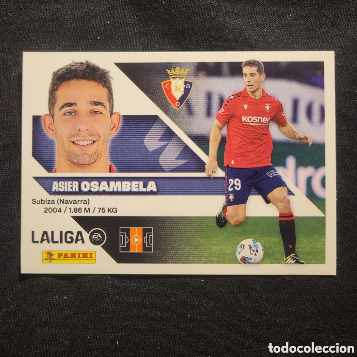 Cromos de f&uacute;tbol: 10 Osambela CA Osasuna / La Liga Este 2026