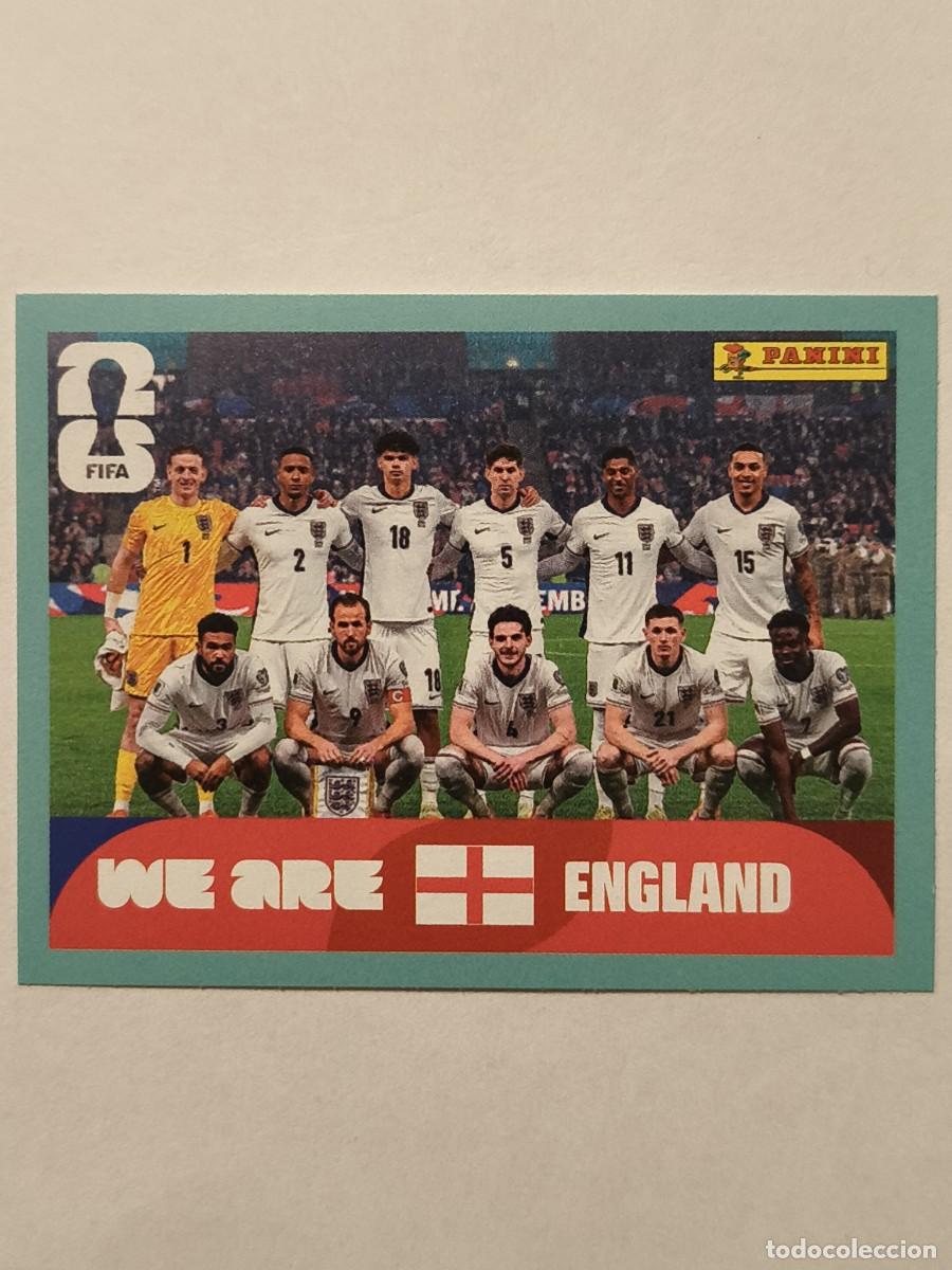 Cromos de f&uacute;tbol: #ENG13 ALINEACION (INGLATERRA) MUNDIAL 2026 PANINI