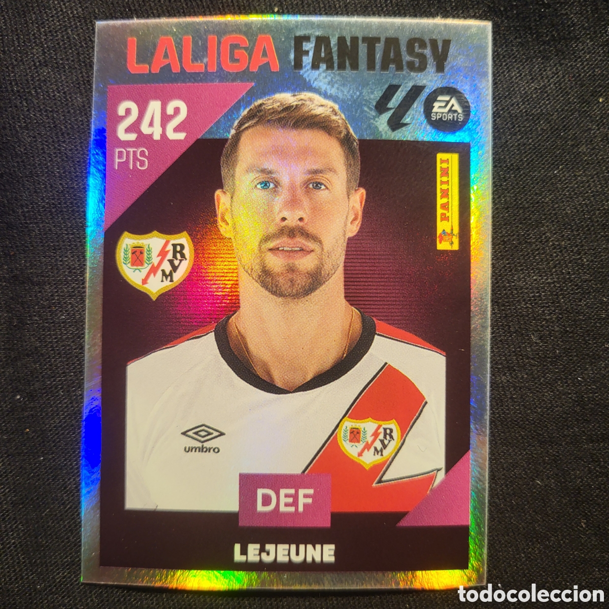 Cromos de f&uacute;tbol: 3 Lejeune La Liga Fantasy Rayo Vallecano / La Liga Este 2026