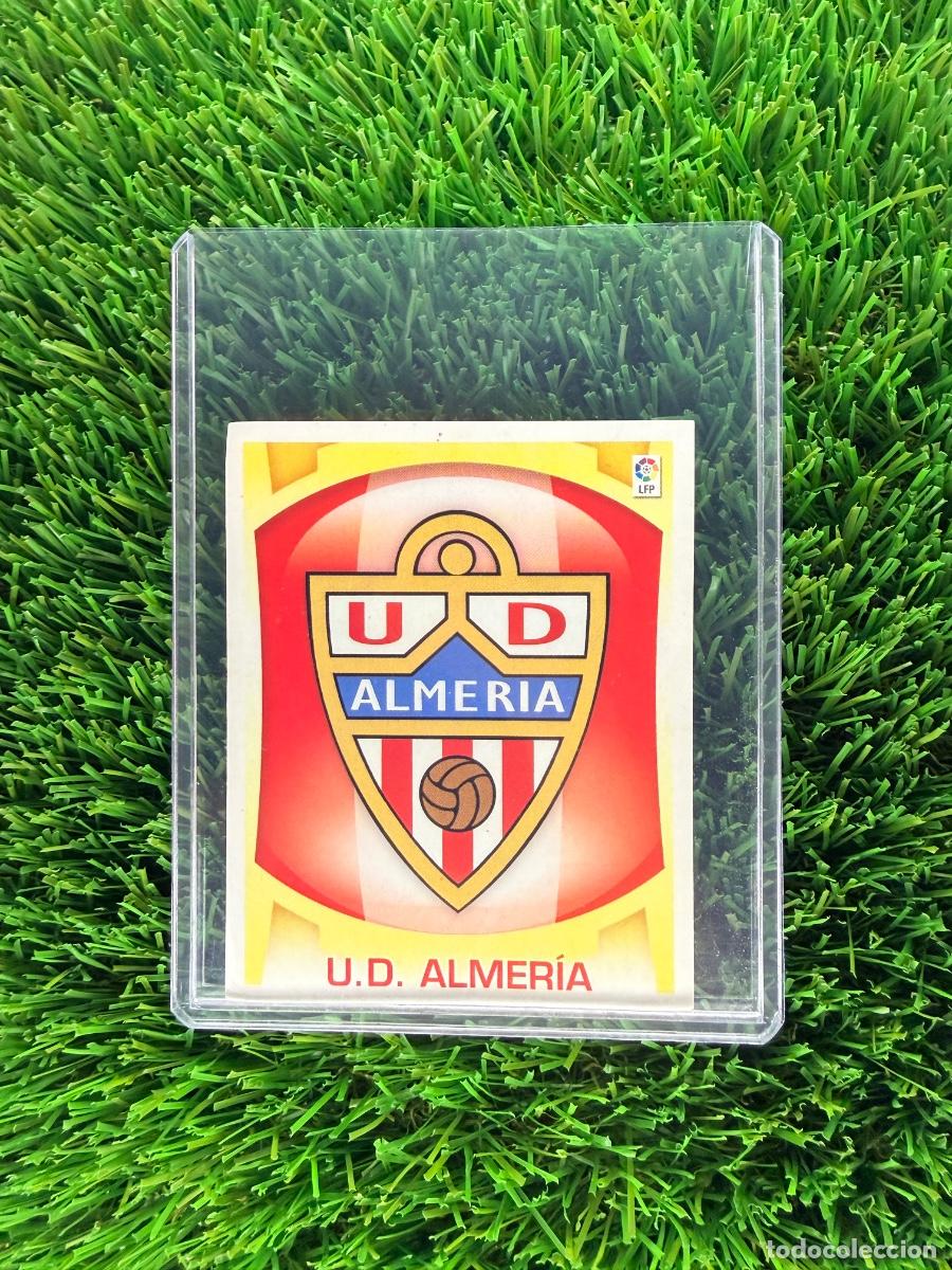 Cromos de f&uacute;tbol: Escudo UD Almer&iacute;a Liga Este 09 10