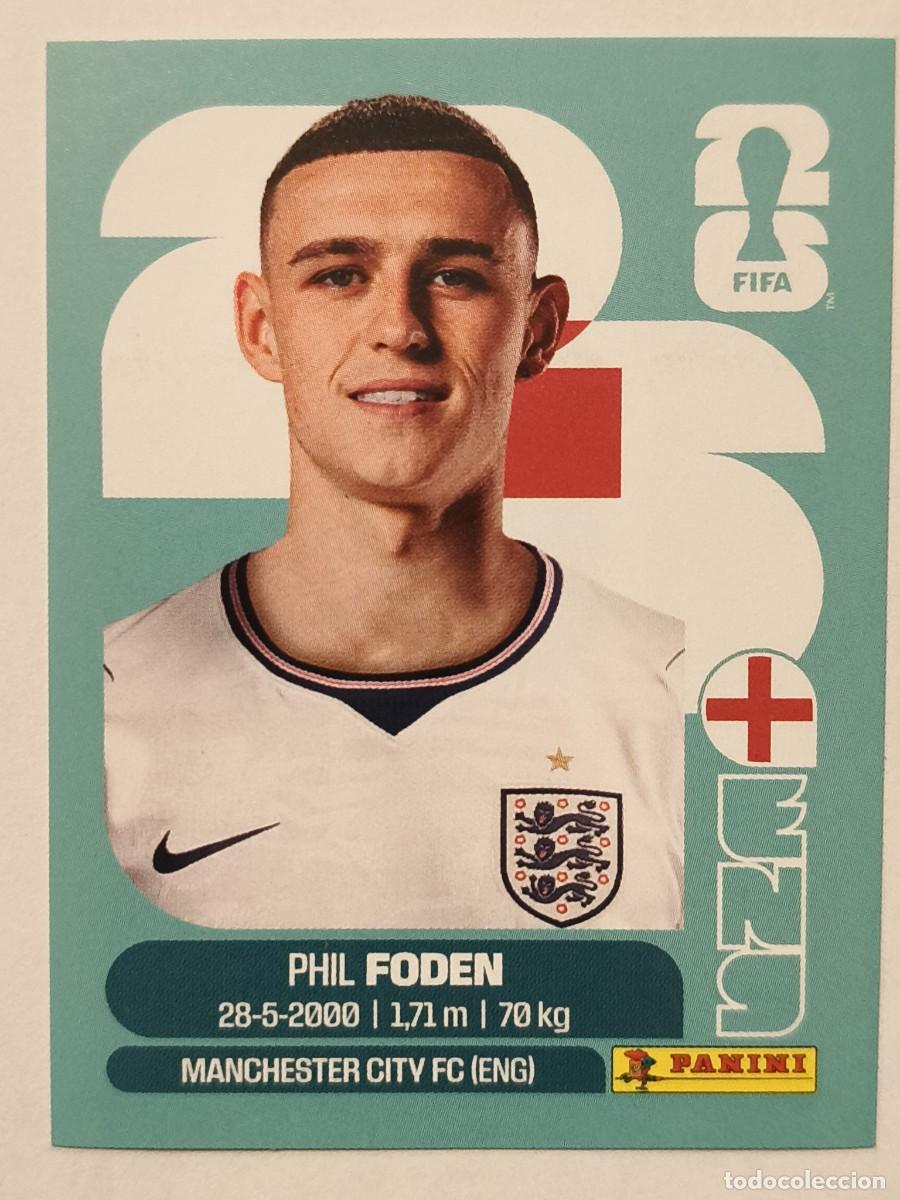 Cromos de f&uacute;tbol: #ENG16 FODEN (INGLATERRA) MUNDIAL 2026 PANINI