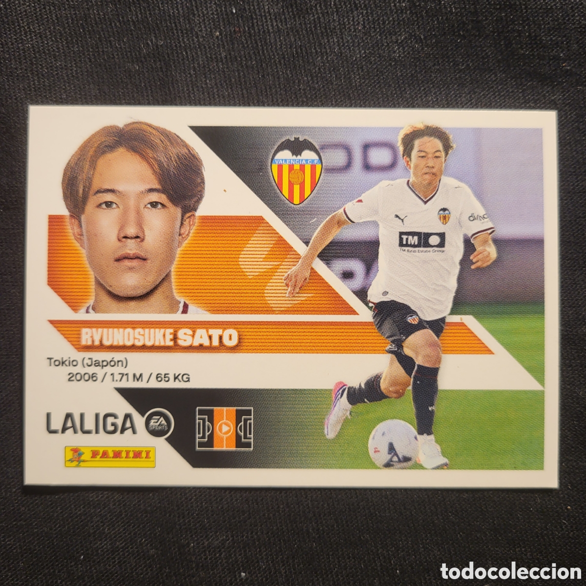 Cromos de f&uacute;tbol: 14 Sato Ultimos Fichajes Valencia CF [Sticker] / La Liga 2026