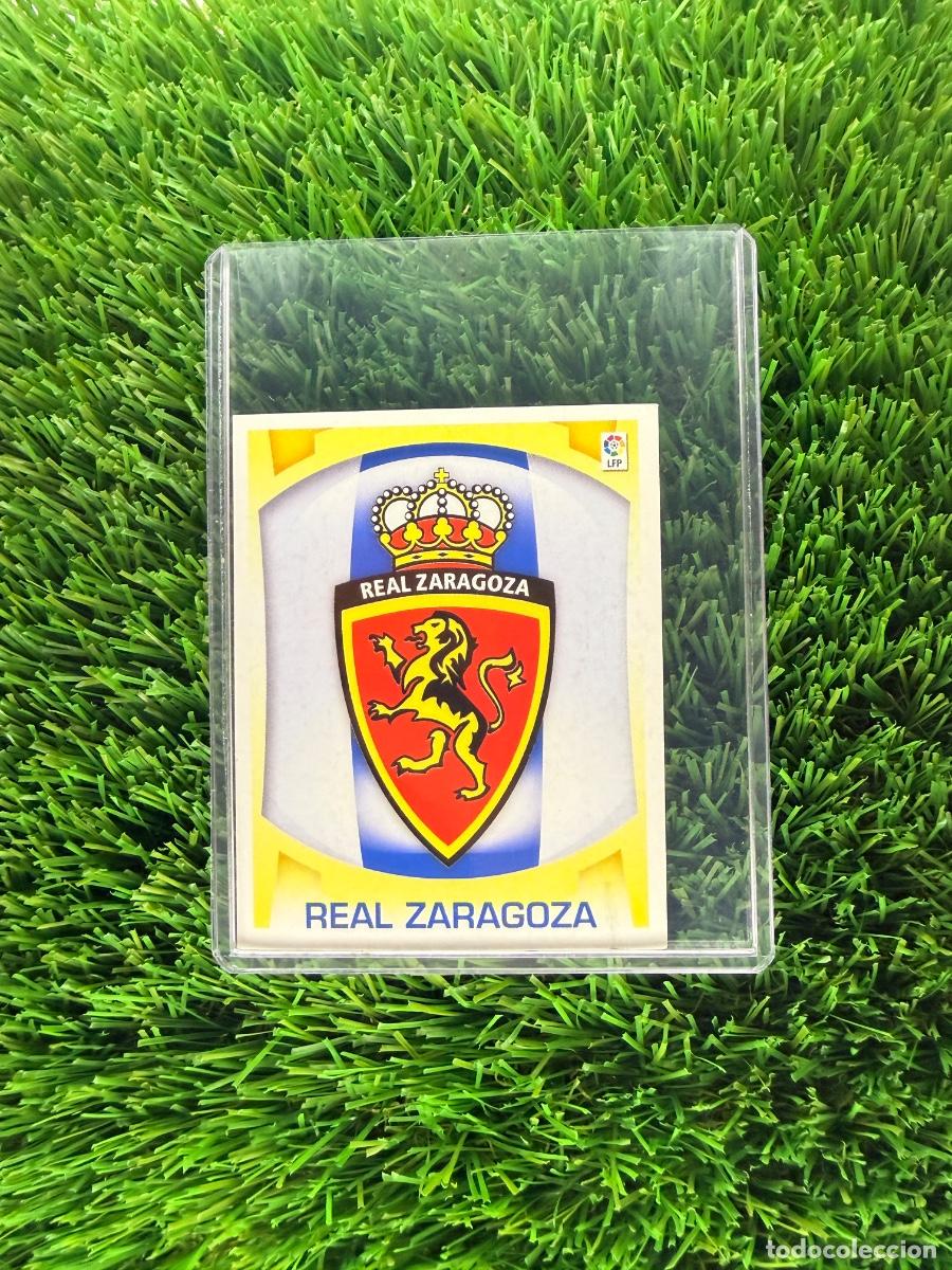 Cromos de f&uacute;tbol: Escudo Real Zaragoza Liga Este 09 10