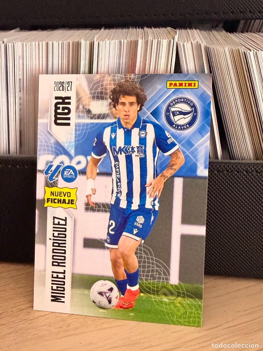 Cromos de f&uacute;tbol: 463 BIS MegaCracks 26 27 - NUEVO FICHAJE - Miguel Rodr&iacute;guez
