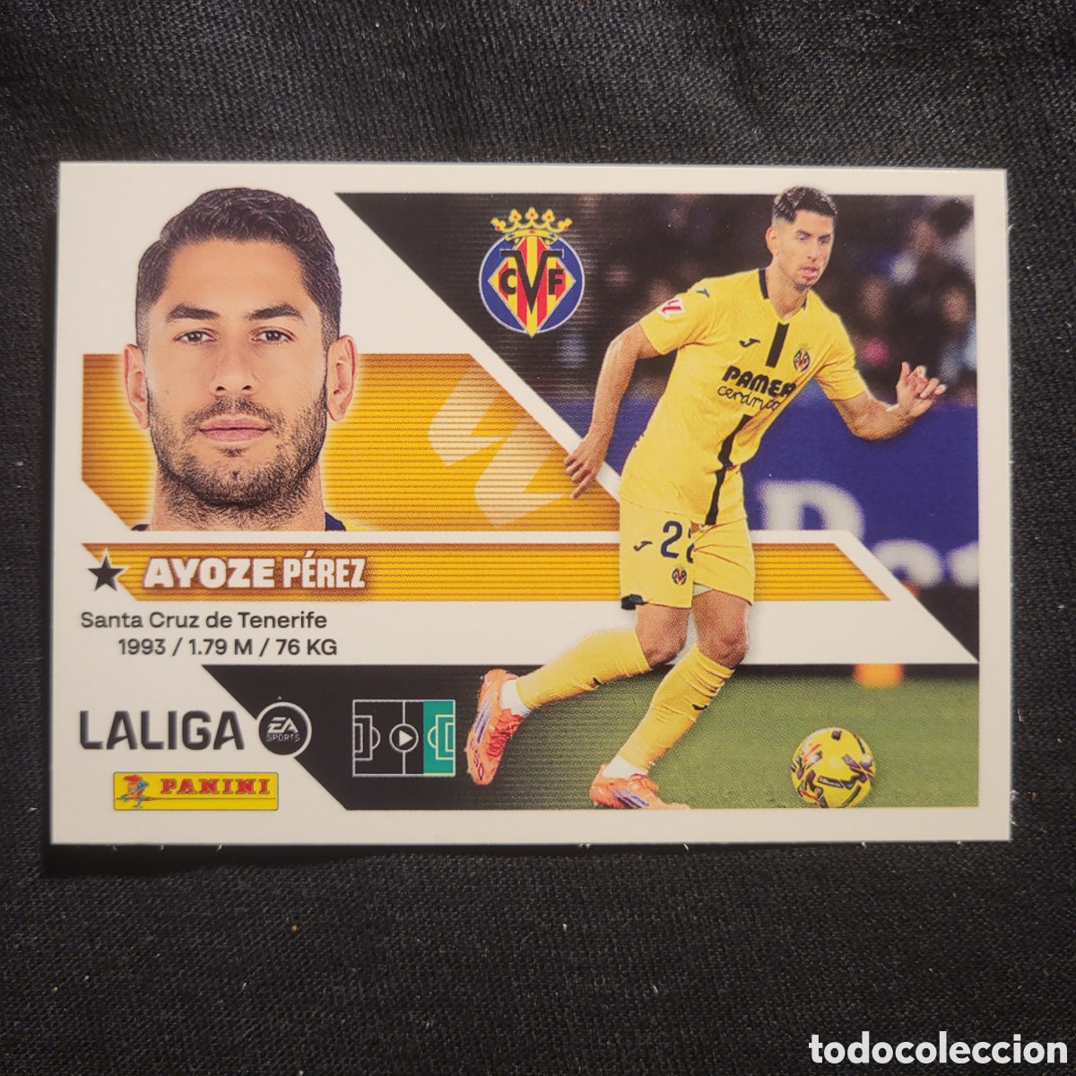 Cromos de f&uacute;tbol: 17 Ayoze Villareal CF [Sticker] / La Liga Este 2026